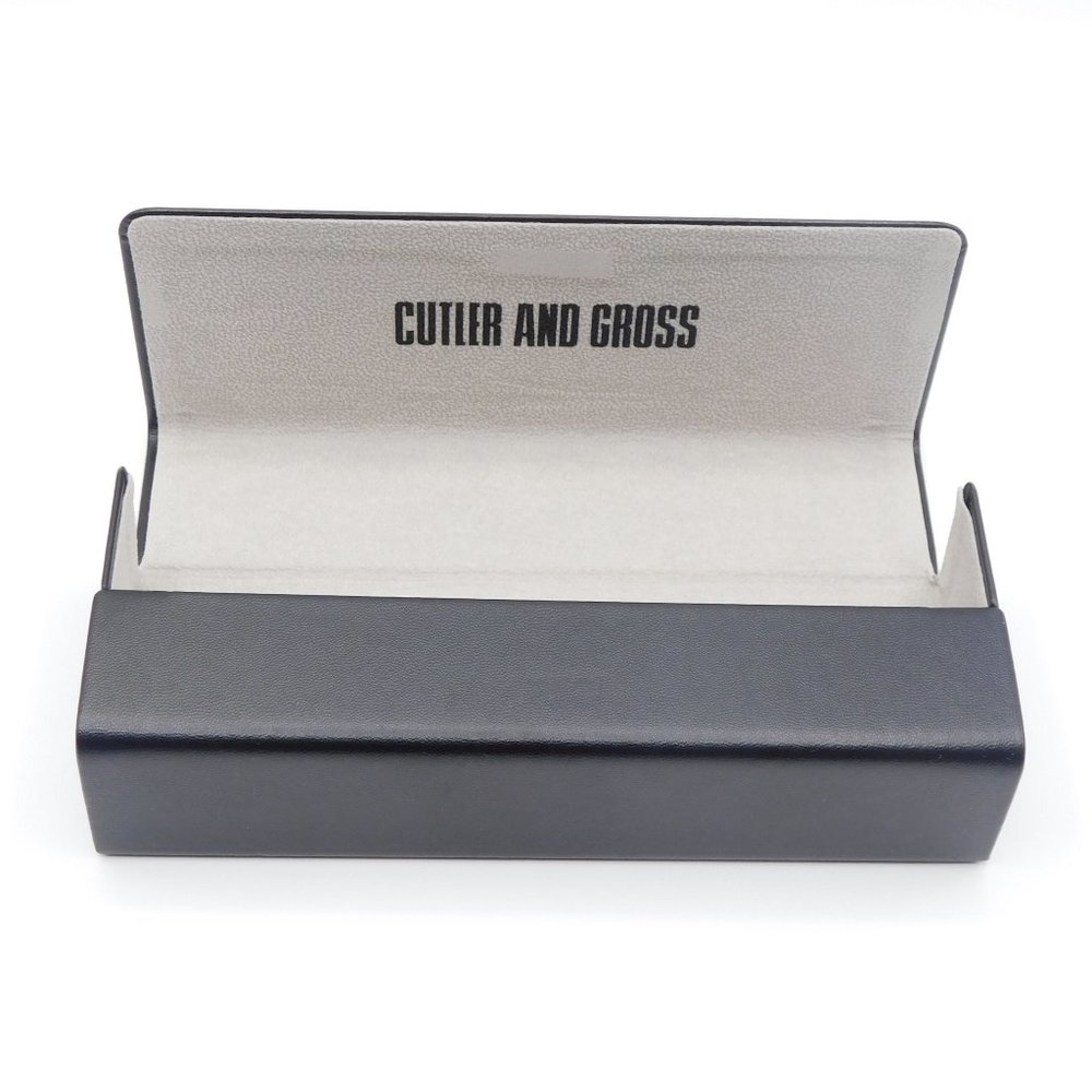 NEW CUTLER AND GROSS OF LONDON CGOP1175 BLACK GOLD SQUARE UNISEX EYEGLAS… - Picture 10 of 11